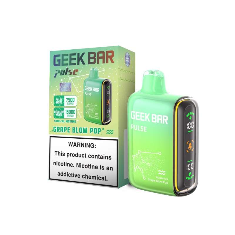 Geek Bar Pulse 15000 Grape Blow Pop