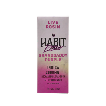 HABIT 2G Live Rosin THCa Pen