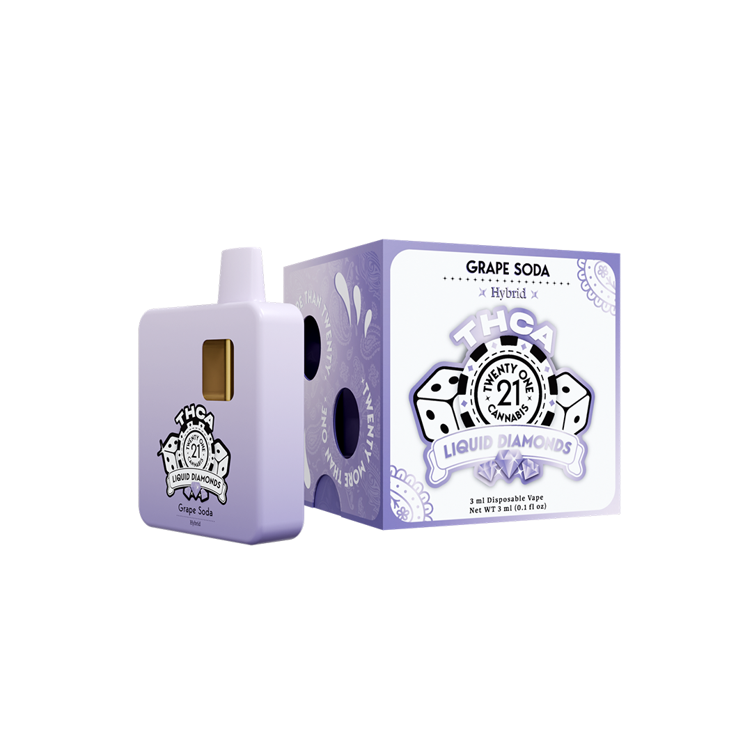 Twenty One Cannabis 3G THCa Diamonds Disposable Vape