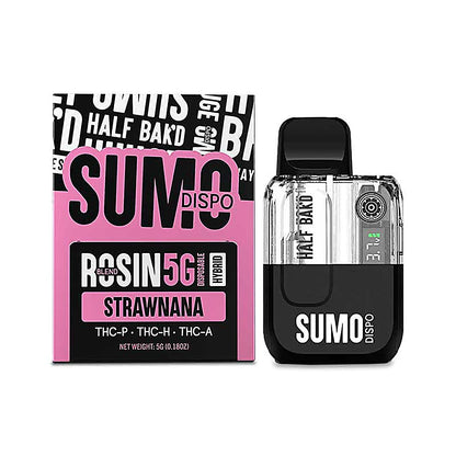 Half Bak'd SUMO Dispo Rosin Blend 5G Disposable - View 6