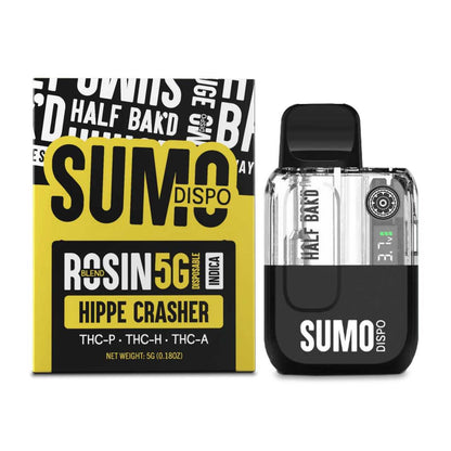 Half Bak'd SUMO Dispo Rosin Blend 5G Disposable - Additional View
