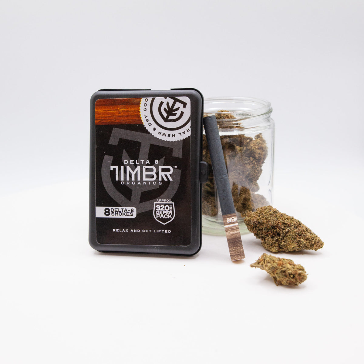 Timbr Organics Delta 8 Smokes 8 Pack
