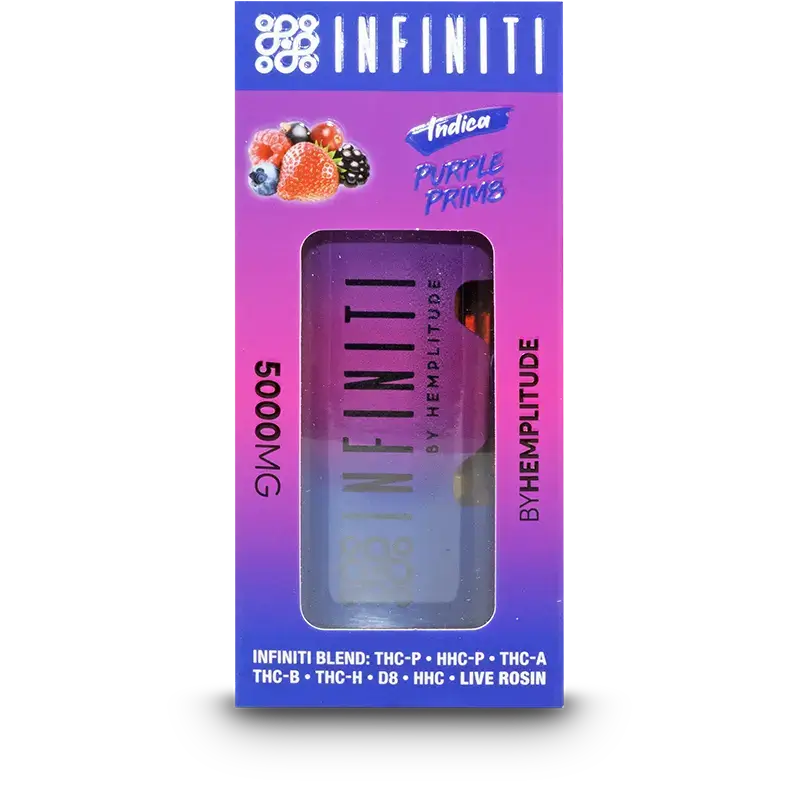 Infiniti 5000Mg Disposable THCP THCA HHC Live Rosin