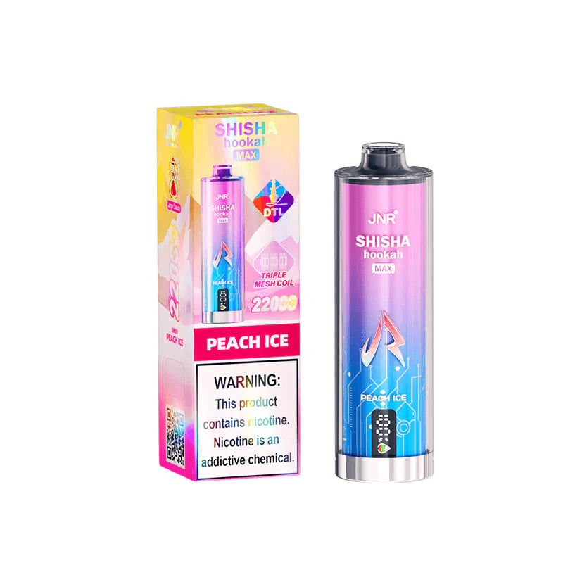 JNR Shisha Hookah MAX Disposable Device 22,000 Puffs