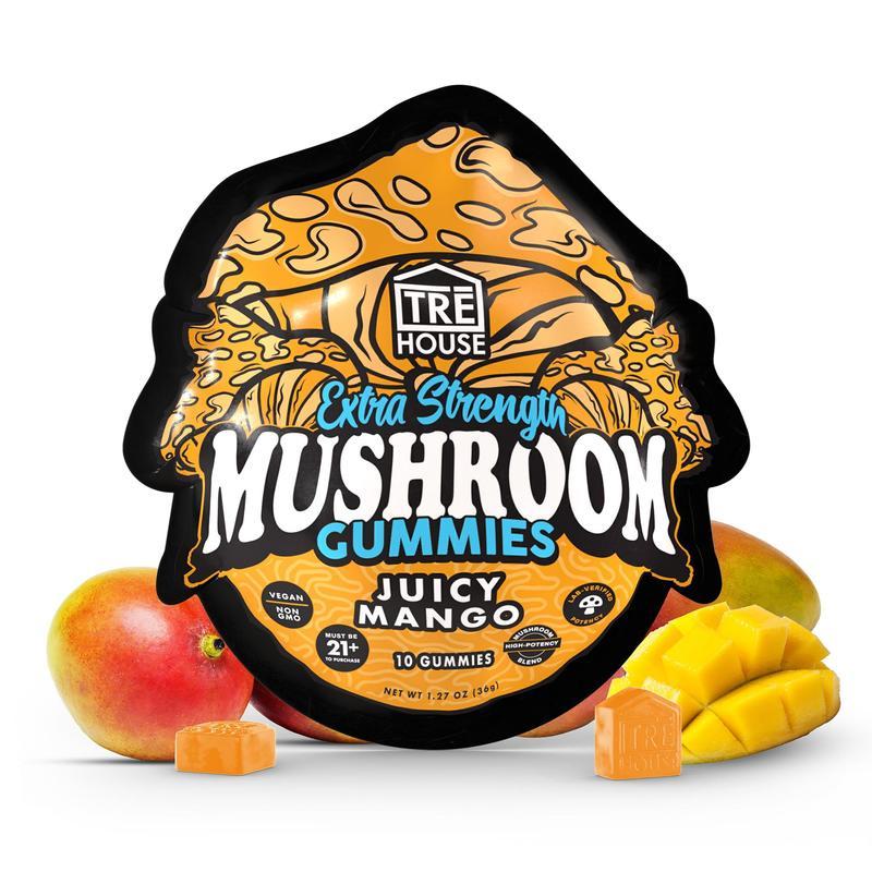 TRE House Extra Strength Mushroom Gummies 10ct