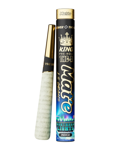 Muha Meds THCA King Preroll 1ct (1.5G) - Close-Up View