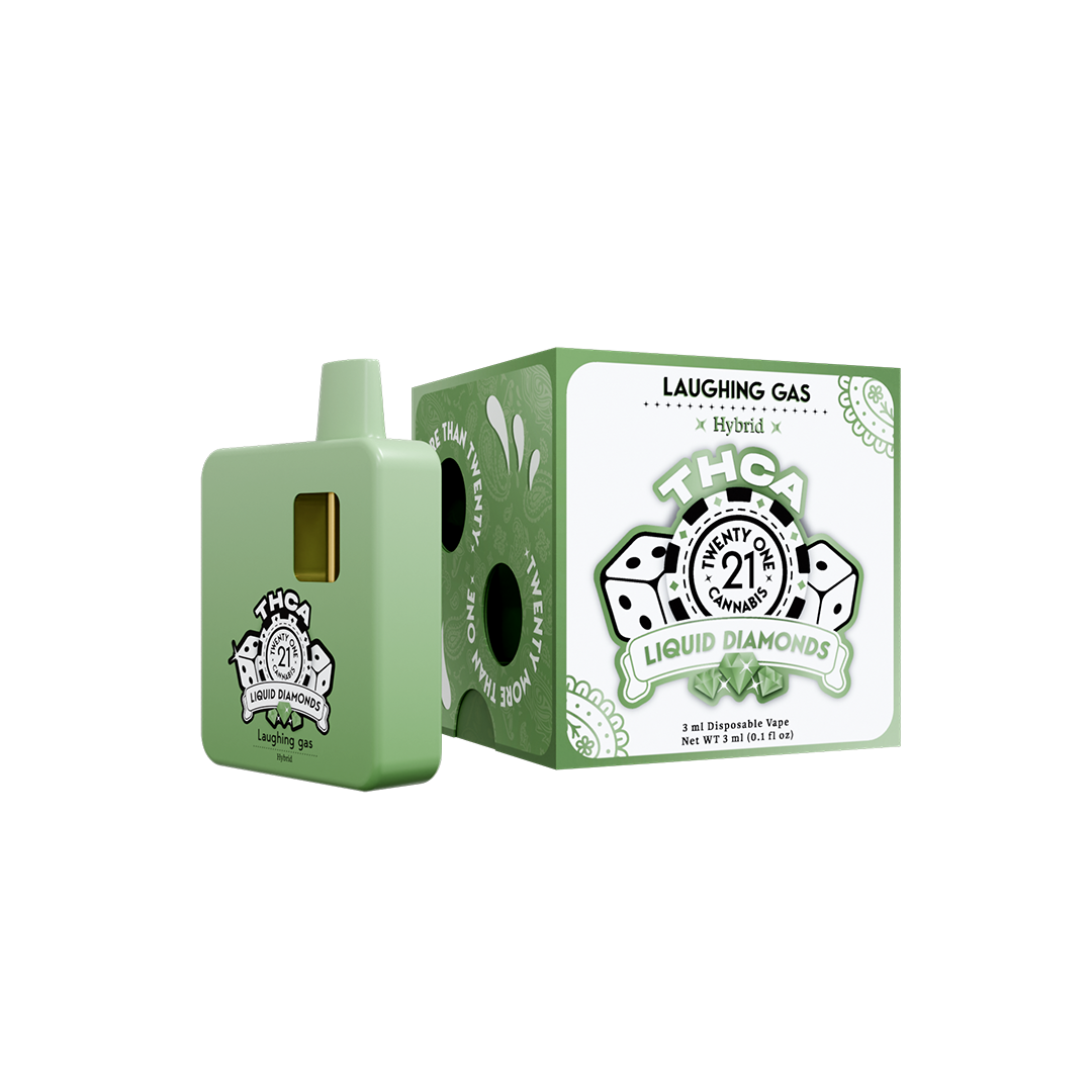 Twenty One Cannabis 3G THCa Diamonds Disposable Vape