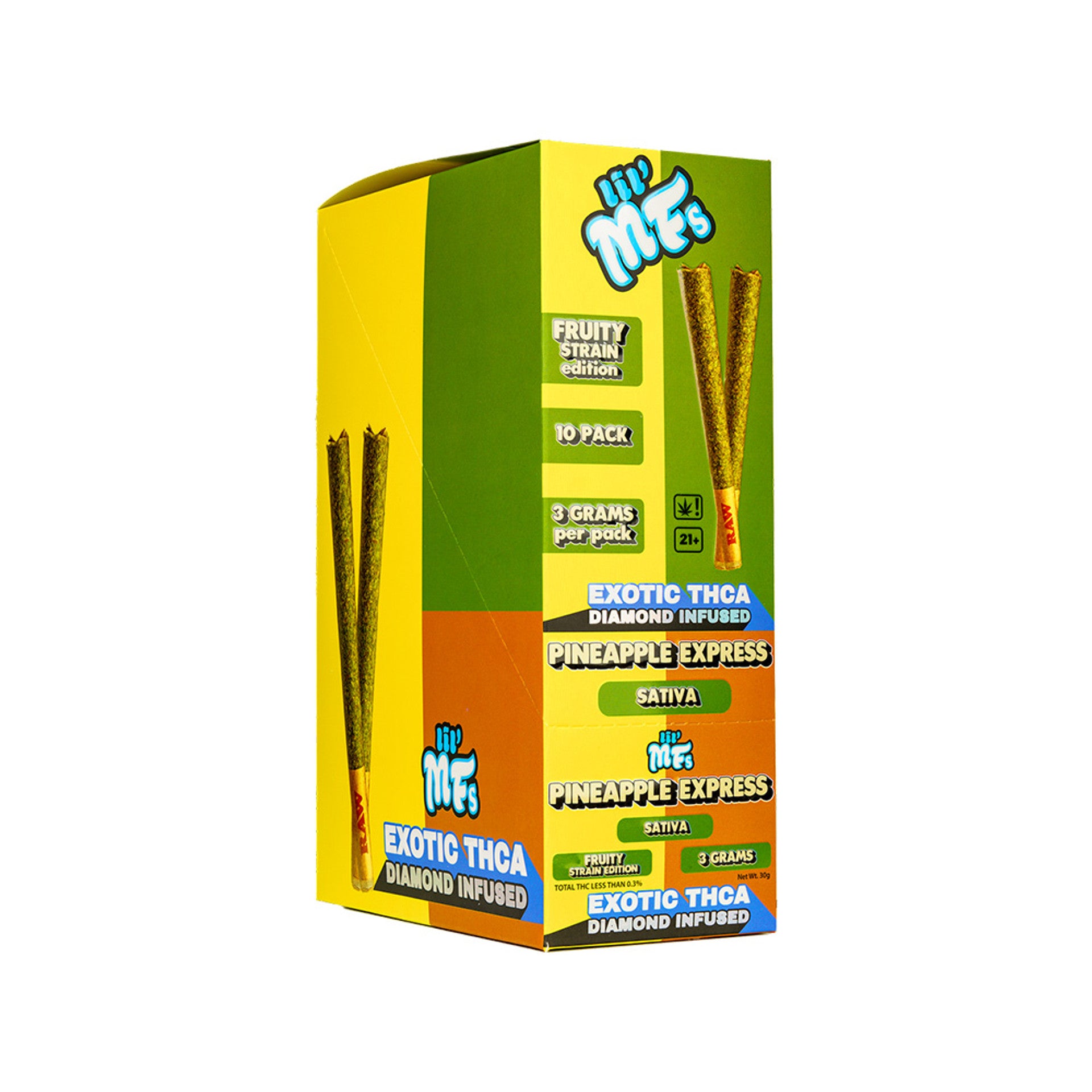Lil Mfs Exotic THCA Diamond Infused Prerolls