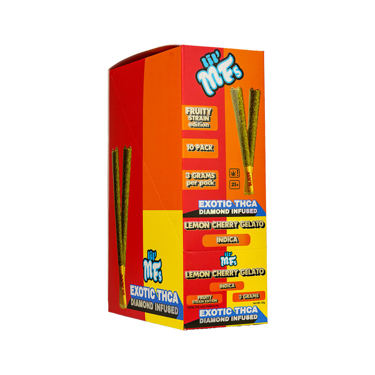 Lil Mfs Exotic THCA Diamond Infused Prerolls
