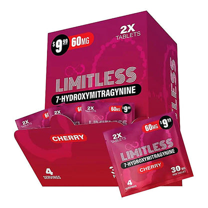 Limitless 7-Hydroxymitragynine 60Mg 2x 30Mg Tablets - Additional View