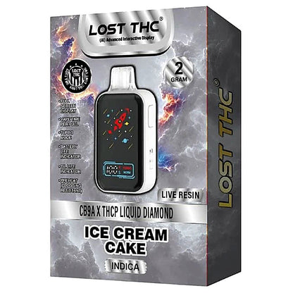 Lost THC THCP Liquid Diamond Disposable 2G - Detail View