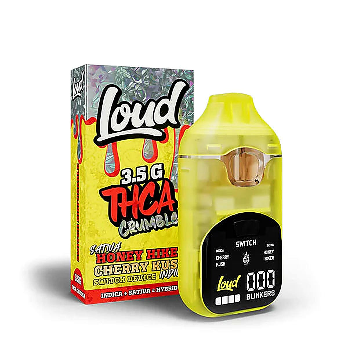 Loud THCA Switch Disposable 3.5G (Sativa+Indica=Hybrid) - View 18