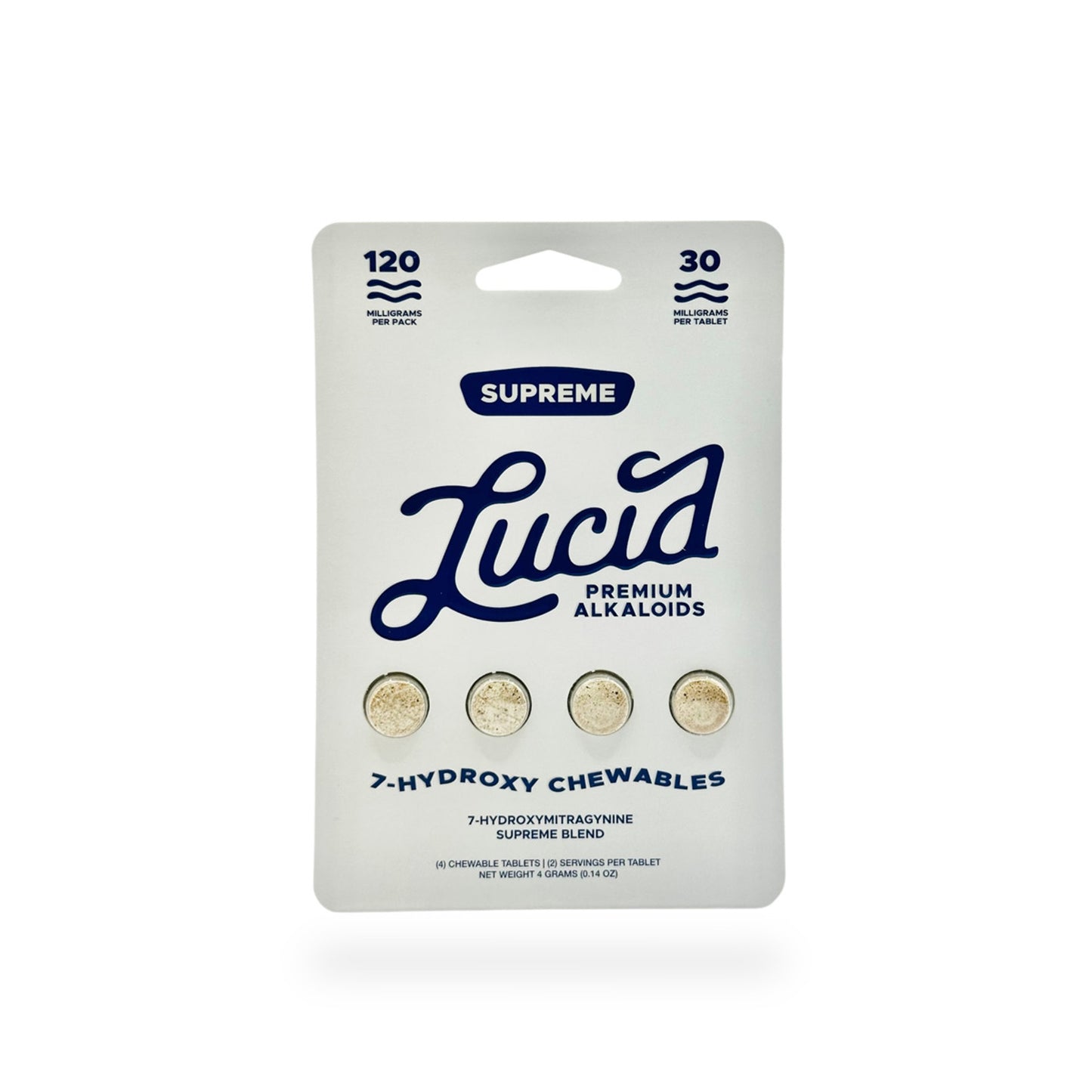 Lucid Supreme 7-OH Chewables Tablets 30mg Per Tablet
