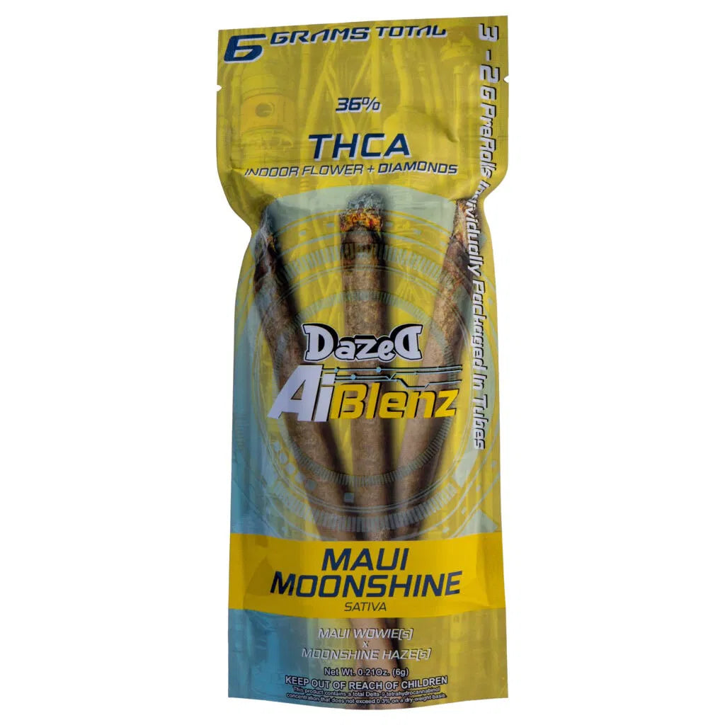 Dazed 3-Pack AI Blenz THCA Pre-Roll 6g