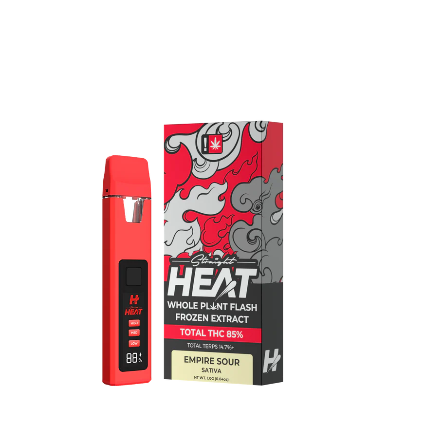 Straight Heat Whole Plant Flast Frozen Extract Disposable