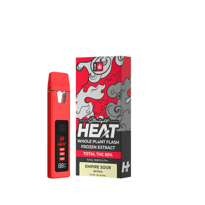 Straight Heat Whole Plant Flast Frozen Extract Disposable