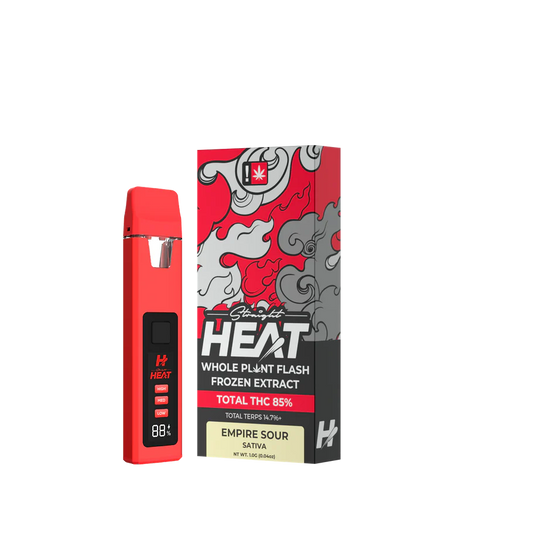 Straight Heat Whole Plant Flast Frozen Extract Disposable