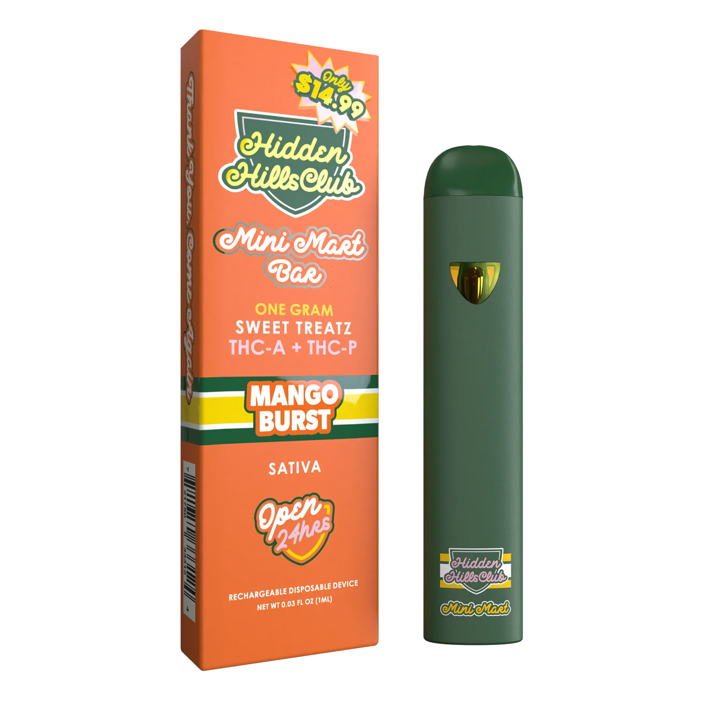Hidden Hills Sweet Treatz Mini Mart Bar 1g