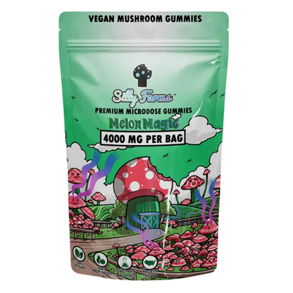 Silly Farms Premium Microdose Gummies 8pc/4,000mg Total