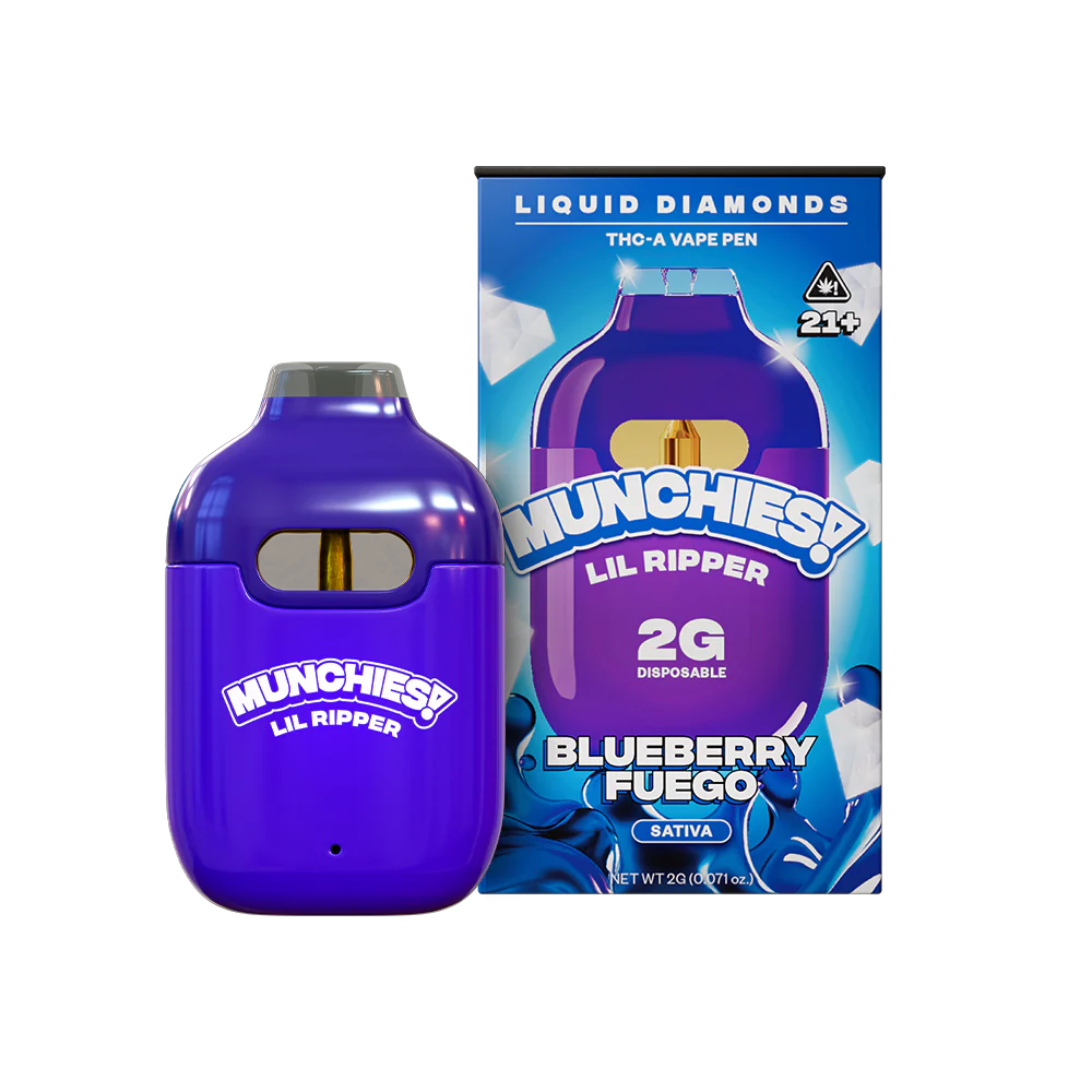 Munchies Lil Ripper Liquid Diamonds THC-A Vape Pen 2G
