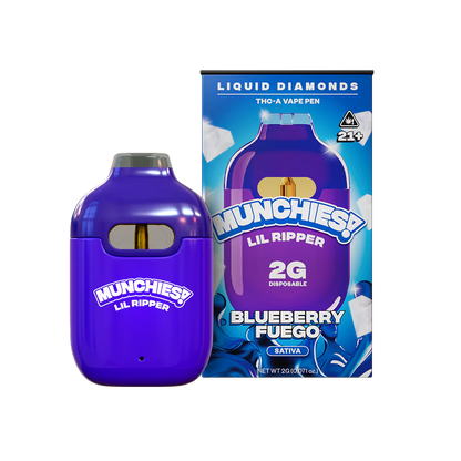 Munchies Lil Ripper Liquid Diamonds THC-A Vape Pen 2G