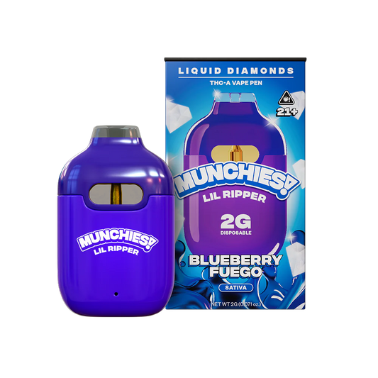 Munchies Lil Ripper Liquid Diamonds THC-A Vape Pen 2G