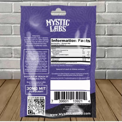 Mystic Labs Kratom Extract Gummies 150mit