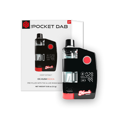 The Pocket Dab Pre-filled THC-A Live Rosin Badder Pen