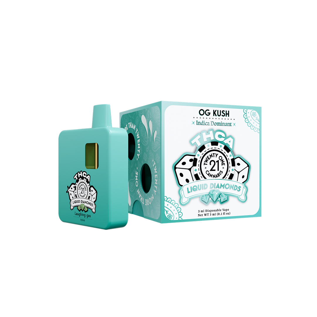 Twenty One Cannabis 3G THCa Diamonds Disposable Vape