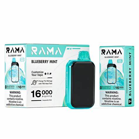 RAMA 16,000 Blueberry Mint
