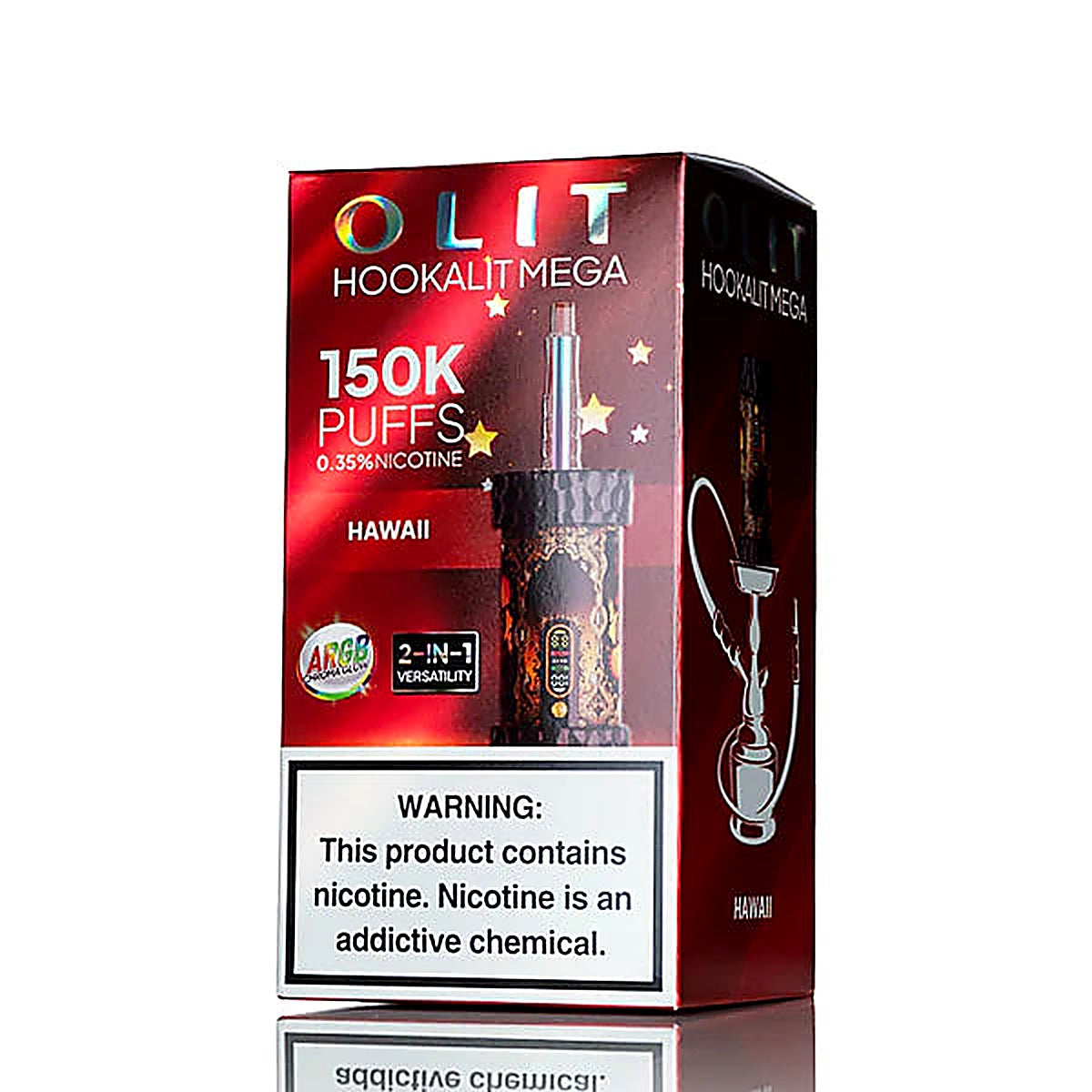 OLIT Hookalit Mega 150K Disposable Hookah Vape - View 6