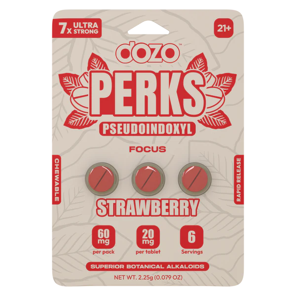 DOZO Perks Pseudoindoxyl Energy 3 Tablets 60mg