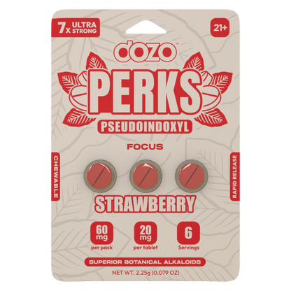 DOZO Perks Pseudoindoxyl Energy 3 Tablets 60mg
