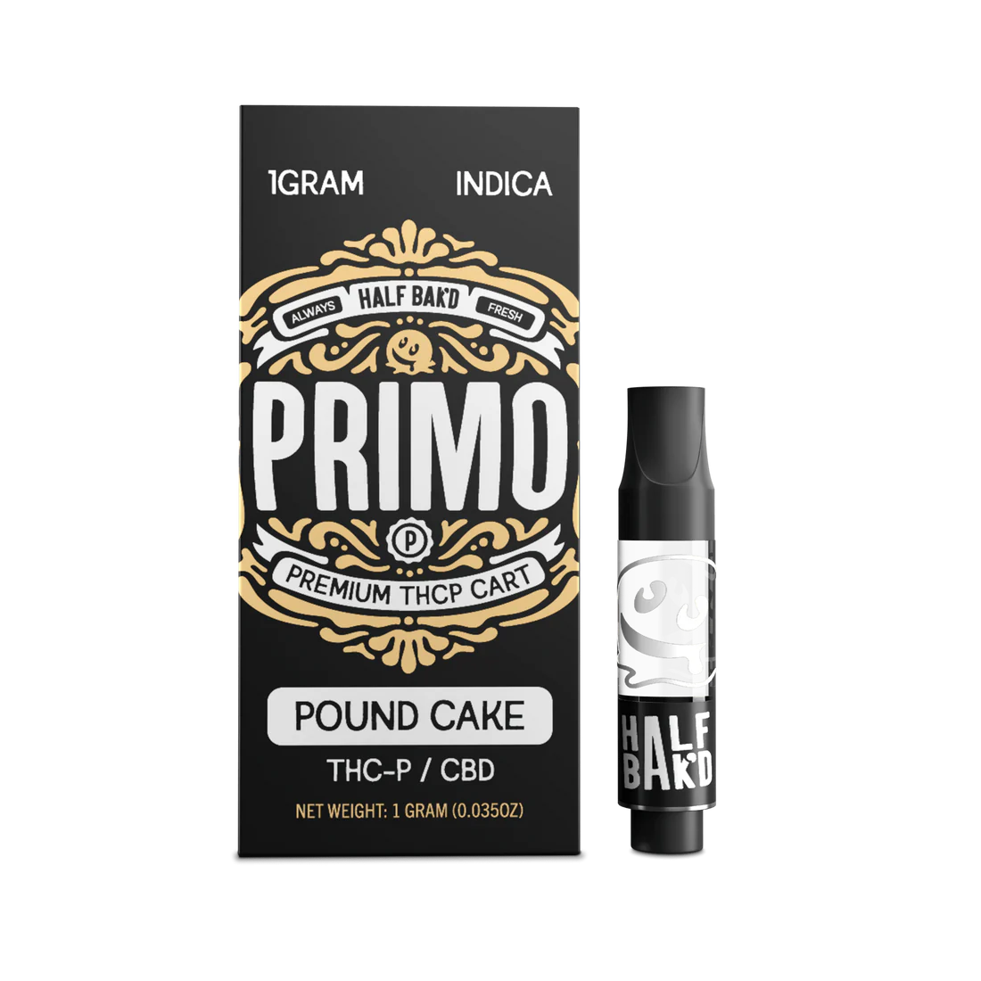 Half Bakd Primo THCP 1g Cart