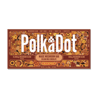 PolkaDot Mushroom Blend Chocolate Bar 500mg