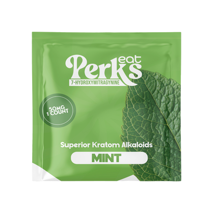 Eat Perks 7-Hydroxymitragynine 50MG 1 Count Superior Kratom Alkaloids