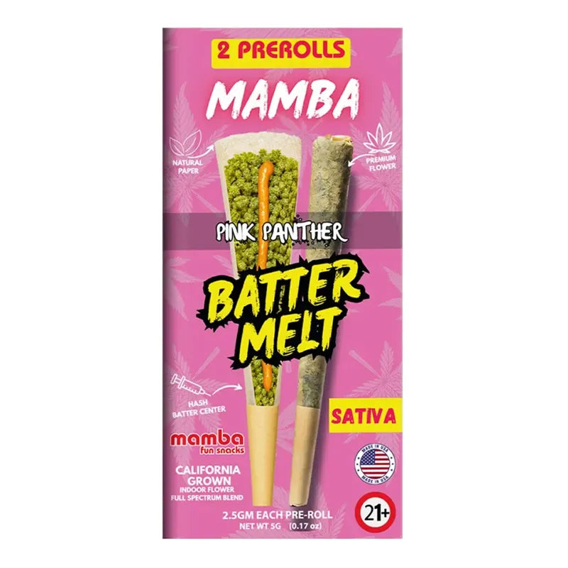 Mamba Batter Melt 2x2.5g Prerolls (5g Total)