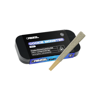 Orbital by Galaxy Treats Diamond Coated Pre-Rolls 6pc (3g Total)