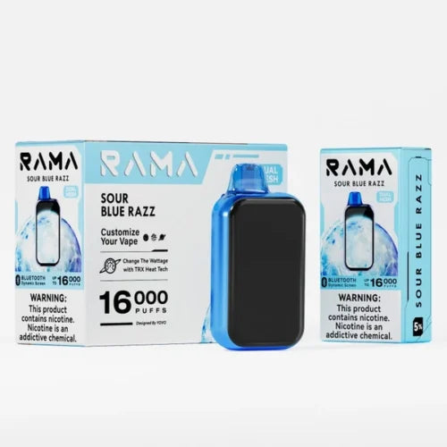 RAMA 16,000 Sour Blue Razz