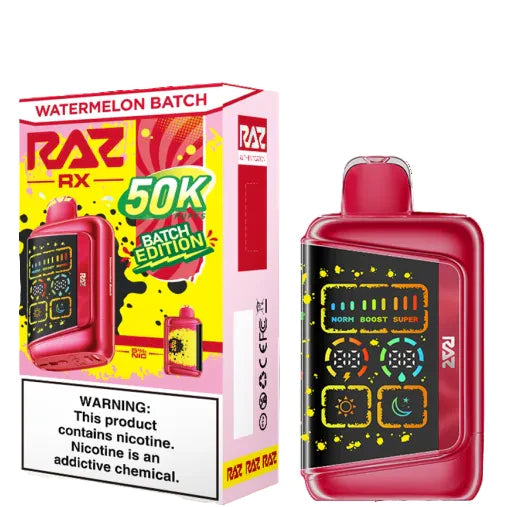 RAZ RX 50K Batch Edition Vape - Close-Up View