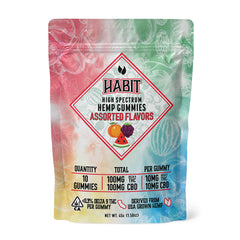 HABIT High Spectrum Hemp Gummies 10 Piece