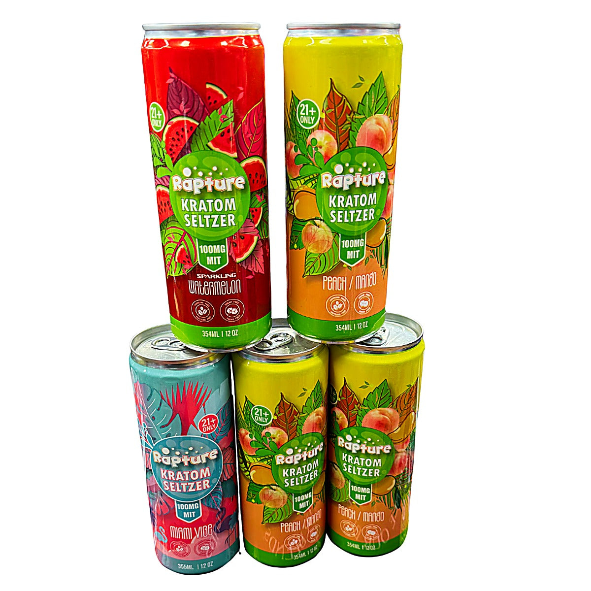 Rapture Kratom Seltzer 100MG MIT - Main Image