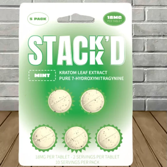 STACK’D Pure 7-Hydroxymitragynine Tablets 5ct