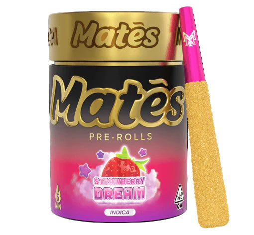 Muha Meds Mates THCA Keif Infused Joints 5ct - Main Image