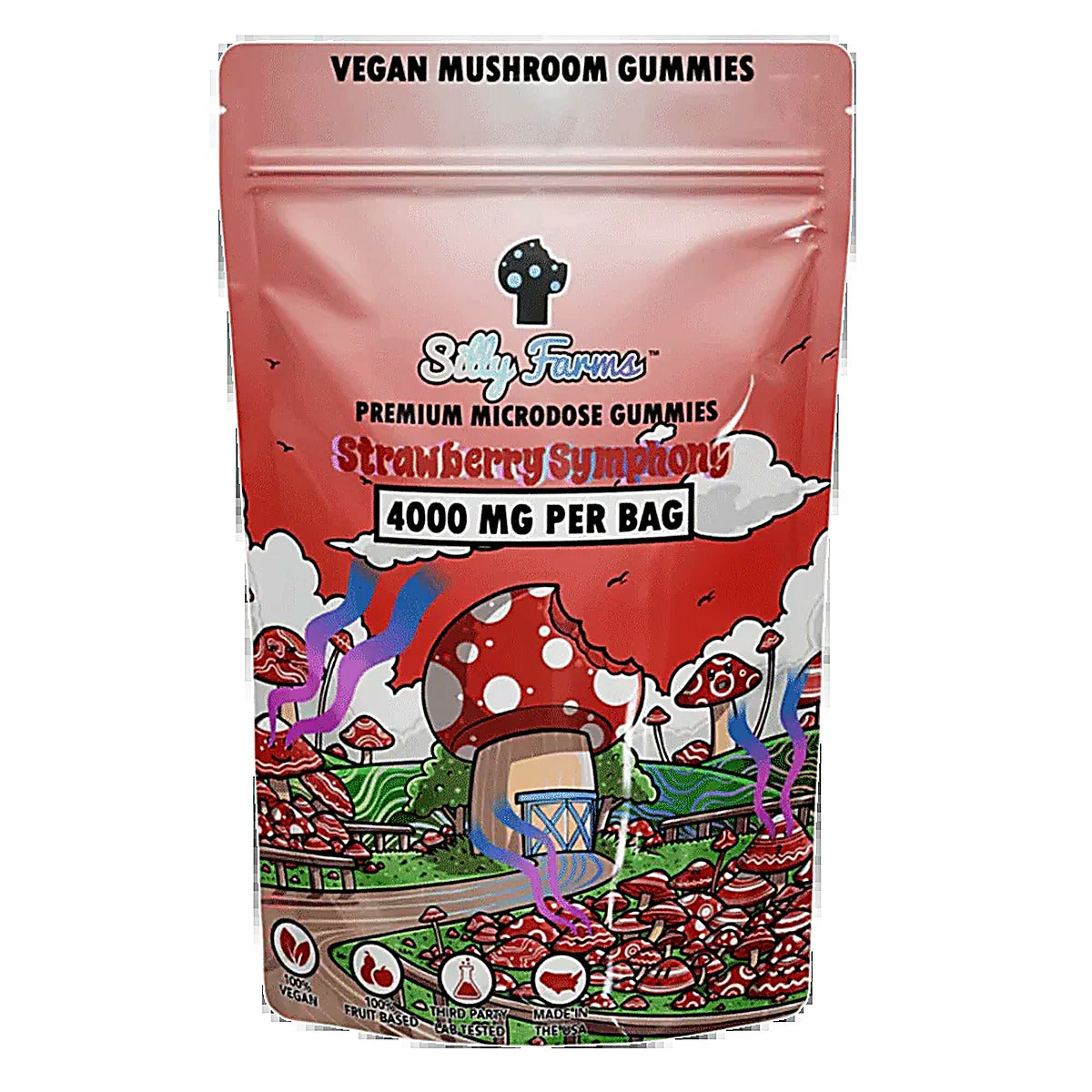 Silly Farms Premium Microdose Gummies 8pc/4,000mg Total - View 6