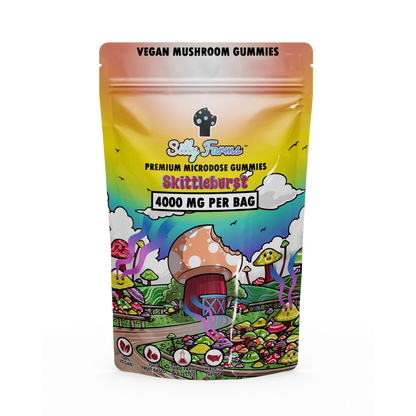 Silly Farms Premium Microdose Gummies 8pc/4,000mg Total