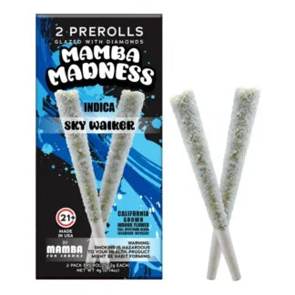 Mamba Madness 2 Prerolls Glazed With Diamonds(4g Total) - View 9