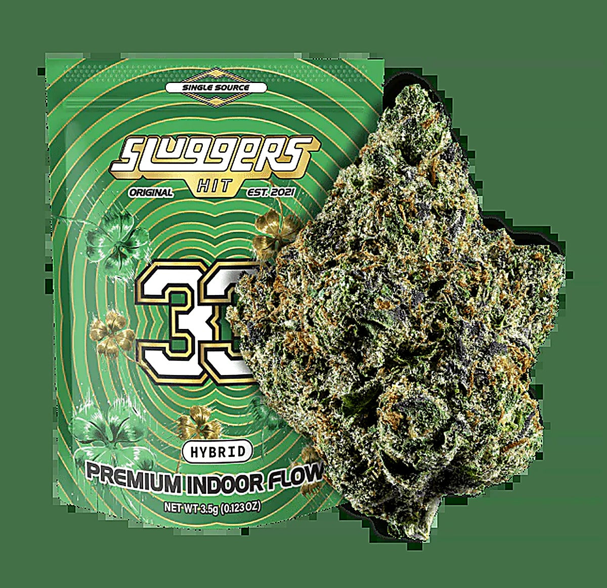 Sluggers Hit 33 (Hybrid) Premium Indoor Flower 3.5G - Main Image