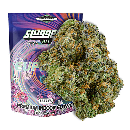 Sluggers Hit Euphoria (Sativa) Premium Indoor Flower 3.5G - Main Image