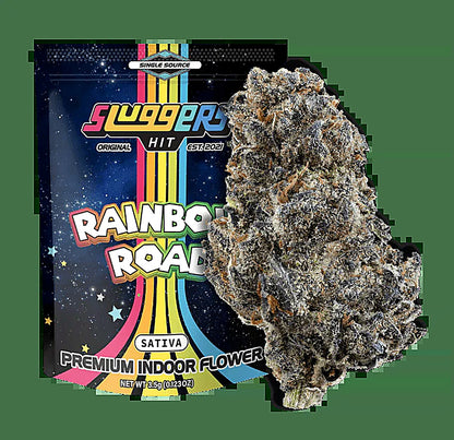 Sluggers Hit Rainbow Road (Sativa) Premium Indoor Flower 3.5G - Main Image